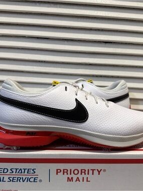 New Nike Air Zoom Victory Tour 3 Golf Shoes White Red Men’s Size 9.5 DV6798-101